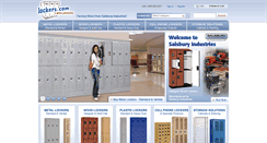 Desktop Screenshot of lockers.com